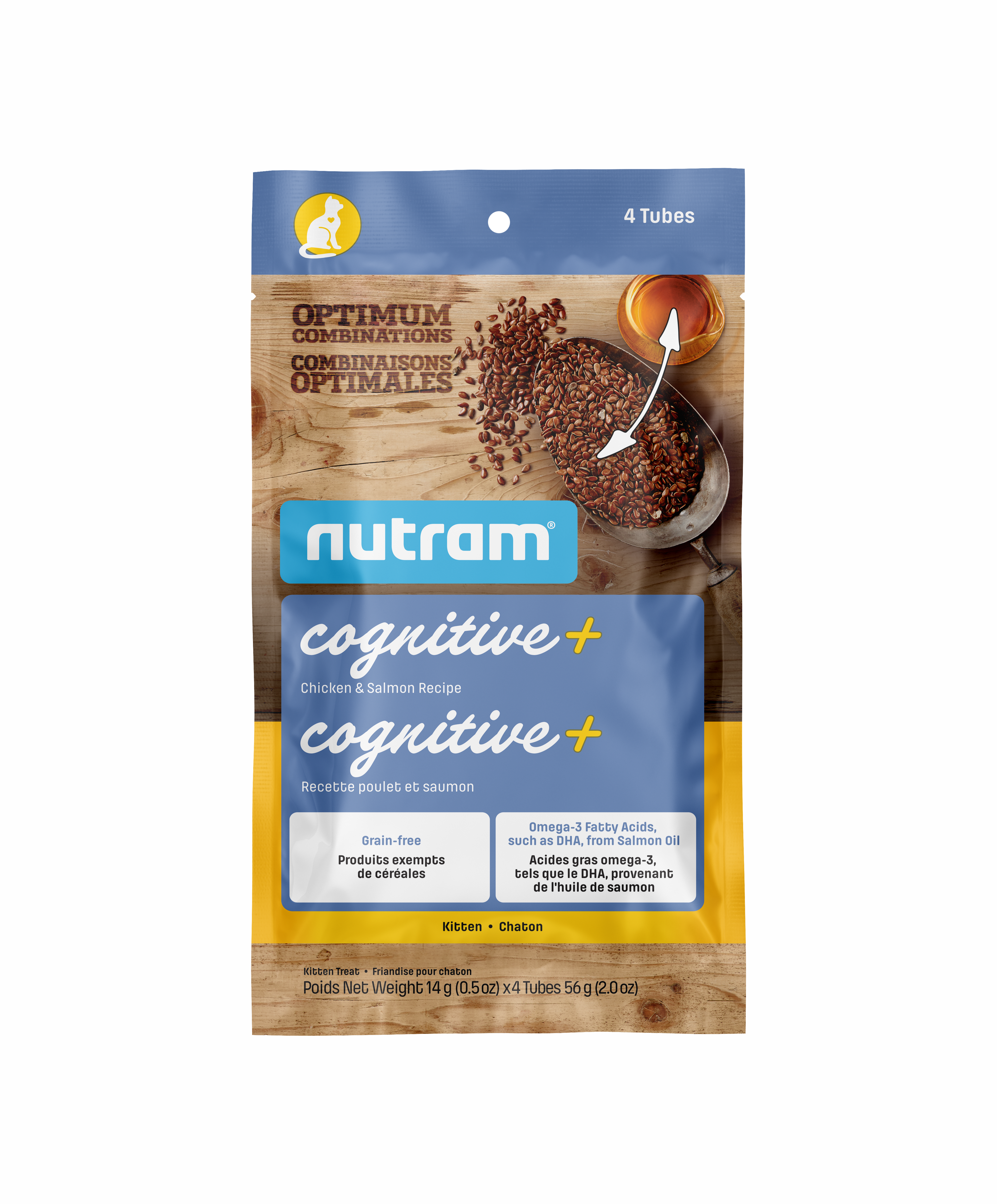 Nutram OC Cognitive+ Tube Wet Cat Treat