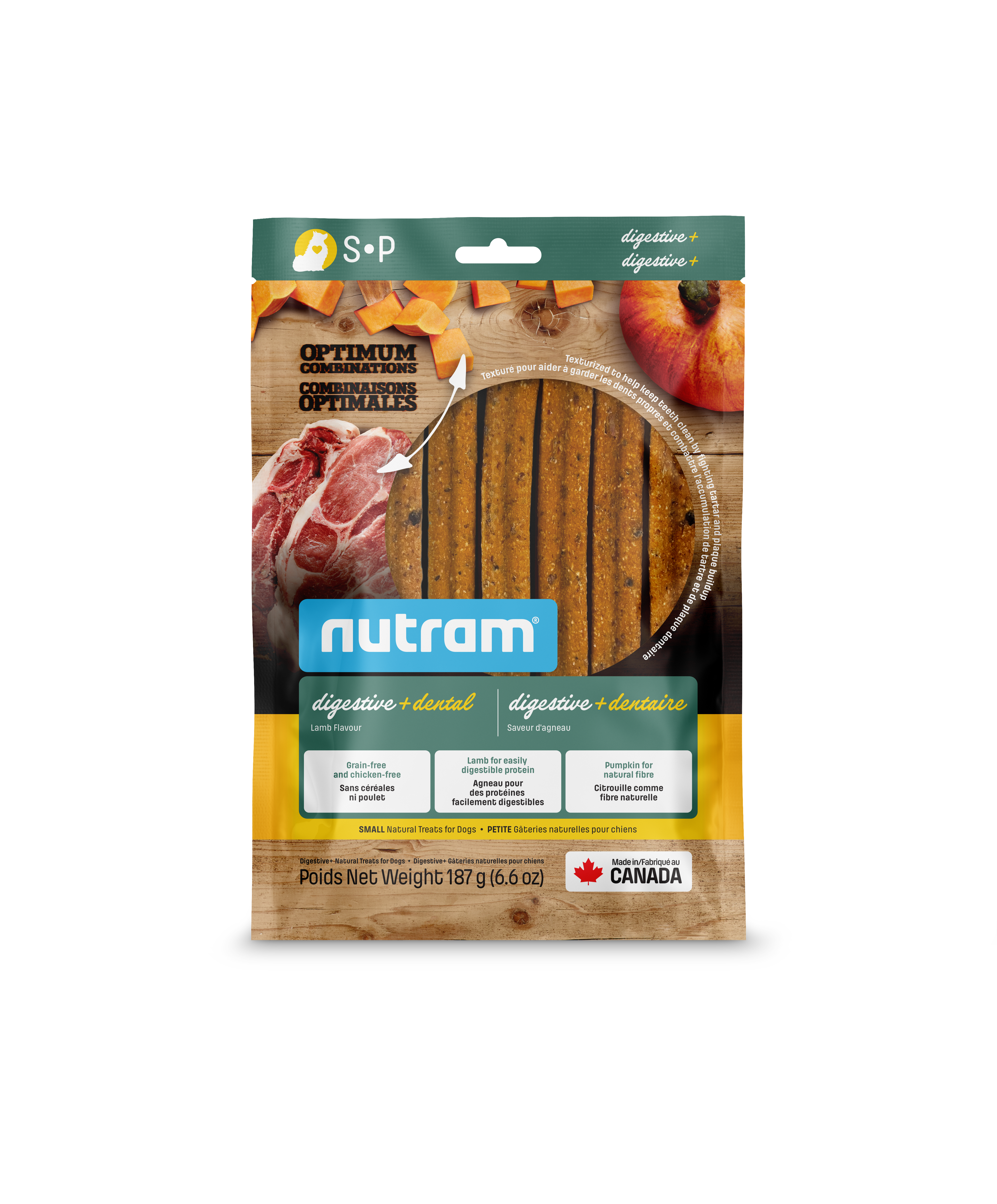 Nutram Optimum Combinations Digestive+ Stick Dog Treat