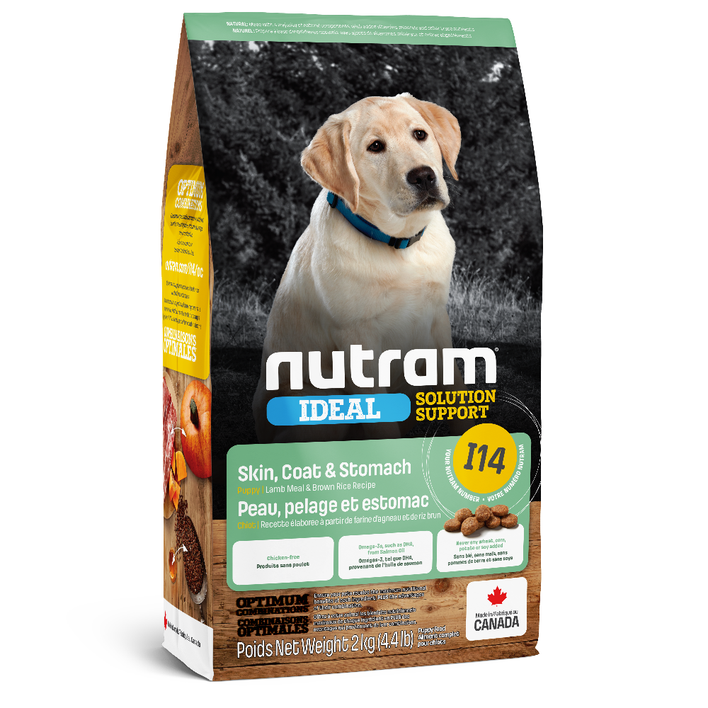 Nutram | Ideal Solution Support Skin, Coat & Stomach Puppy - I14