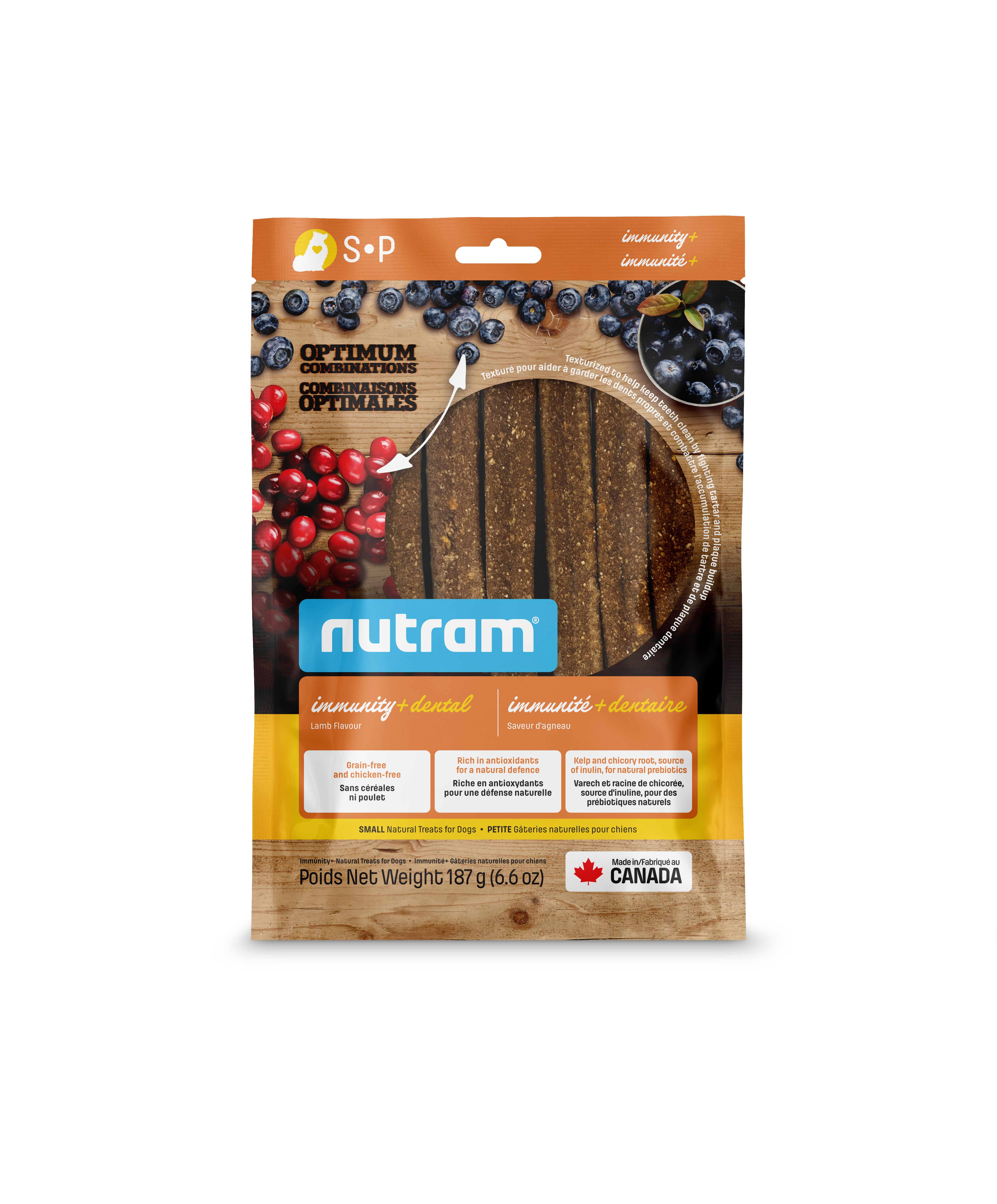 Nutram Optimum Combinations Immunity+ Stick Dog Treat