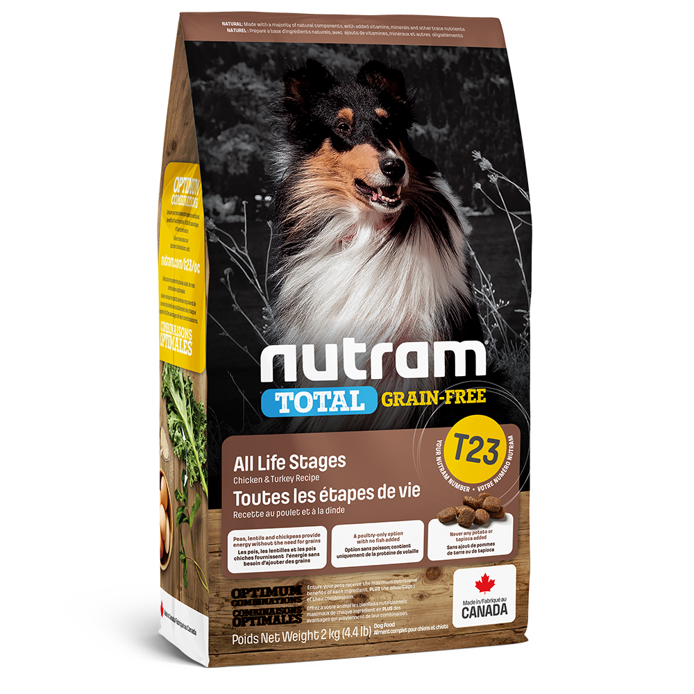 Nutram | Grain-Free Chicken & Turkey Dog - T23