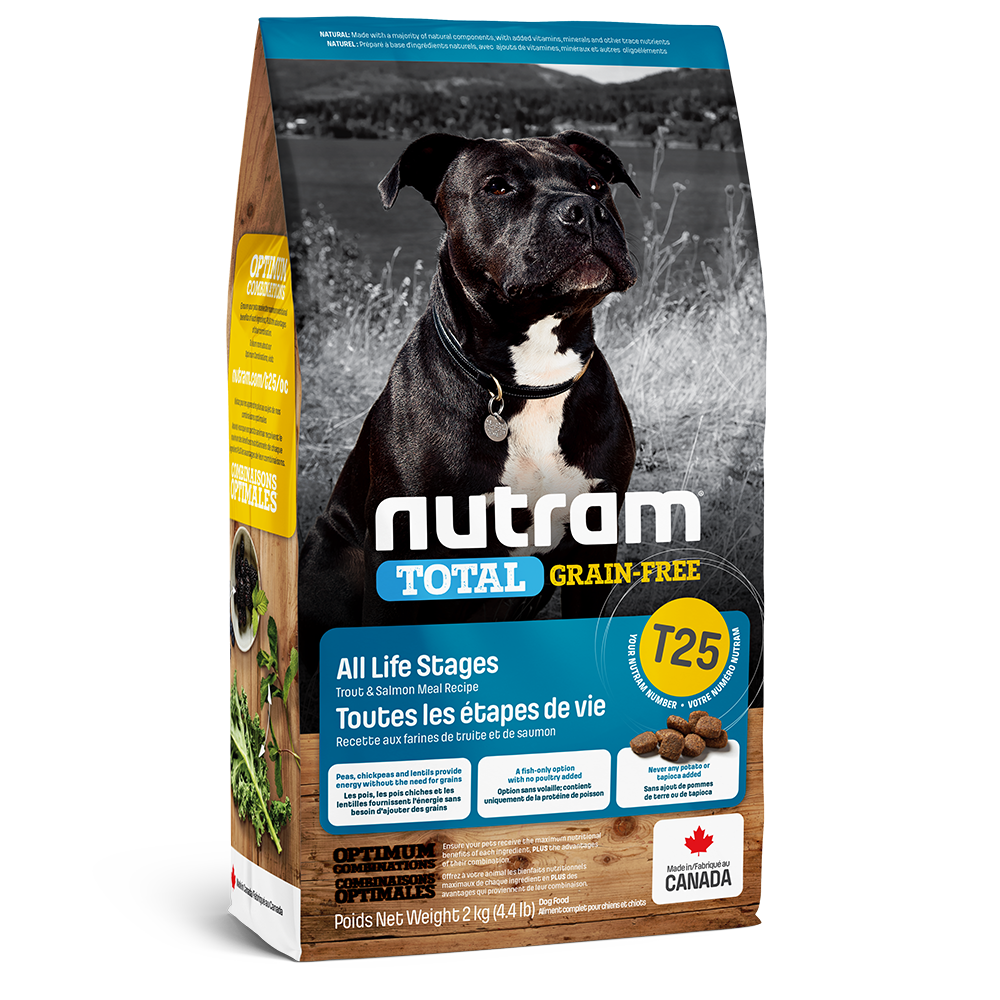 Nutram | Grain-Free Trout & Salmon Meal Dog - T25
